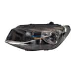 VW Caddy Headlight Electric With Motor Black (Halogen) Left 16-21 - Image 2