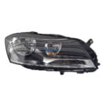 VW Passat Headlight Electric With Motor Right 11-15