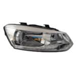 VW Polo 6 Hatchback / Sedan Single Beam Headlight With Motor Right 10-16 - Image 2