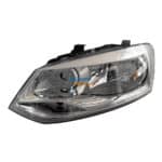 VW Polo 6 Hatchback / Sedan Single Beam Headlight With Motor Left 10-16