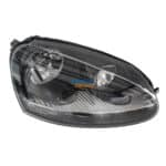 VW Golf 5 GTI Halogen Headlight Black Electric Right 04-08