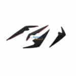 BMW G20 3 Series Canard Kit Gloss Black 2019+ - Image 2