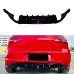 VW Golf 7 GTI AK Style Diffuser With Rain Light 13+ - Image 2