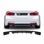 BMW F30 M-Performance Style Rear Diffuser Single Outlet (Both Sides) 12+ - Image 3