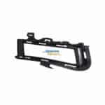 VW Golf 7 Front Bumper Grille Upper With Fog Hole + Chrome Right 13-17