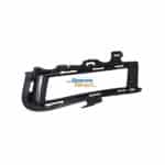VW Golf 7 Front Bumper Grille Upper With Fog Hole + Chrome Left 13-17