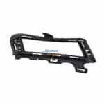 VW Golf 7 Front Bumper Grille Upper With Fog Hole + Chrome Left 13-17 - Image 2