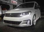 VW Caddy Upgrade Conversion Hybrid Front Bumper Complete (Golf 7.5 GTI Style) 15-21 - Image 4