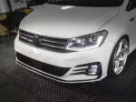 VW Caddy Upgrade Conversion Hybrid Front Bumper Complete (Golf 7.5 GTI Style) 15-21 - Image 3