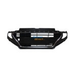 Hyundai Atos Front Bumper Center Grille Black With Chrome With Fog Holes 19+