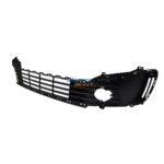 Kia Rio 4 Sedan Front Bumper Center Grille + Fog Light Holes 15-17 - Image 2
