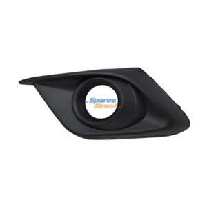 Mazda 3 Fog Grille (Plain Black) With Hole Left 14-16