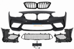 BMW F20 1 Series M2 Style Front Bumper With PDC + Washer Holes 15-19 - Image 3