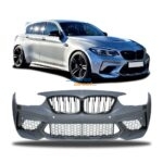 BMW F20 1 Series M2 Style Front Bumper With PDC + Washer Holes 15-19 - Image 2