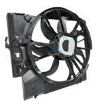 BMW E90/E92 3 Series 335i / E82 1 Series 135i Radiator+AC Fan Assembly 4-Pin 600W 05-11 - Image 4