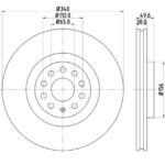 Stone Brake Disc Front BR14866