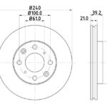 Stone Brake Disc Set Front BR13004
