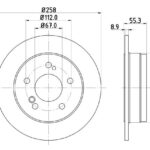 Stone Brake Disc Rear BR13780
