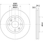 Stone Brake Disc Front BR13666A