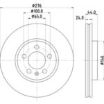 Stone Brake Disc Set Front BR15396