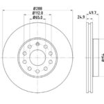 Stone Brake Disc Front BR12520