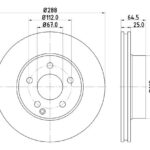 Stone Brake Disc Front BR13260