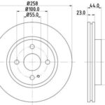 Stone Brake Disc Front BR12214