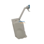 Nissan Qashqai 1 Windscreen Washer Bottle With Motor + Cap 07-14 - Image 3