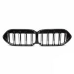 BMW F44 2 Series Gran Coupe Kidney Grilles Gloss Black Dual Slat 19-24
