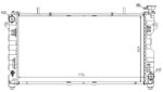 Chrysler Grand Voyager / Voyager 3.3 Radiator 00-08 - Image 4