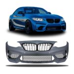 BMW F22 2 Series to M2 Comp Style Front Bumper 14-17 - Image 2